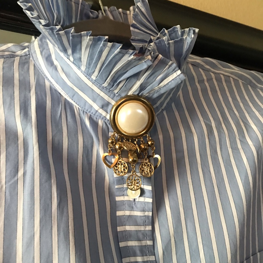 Ruffle Collar Blouse from The Gap